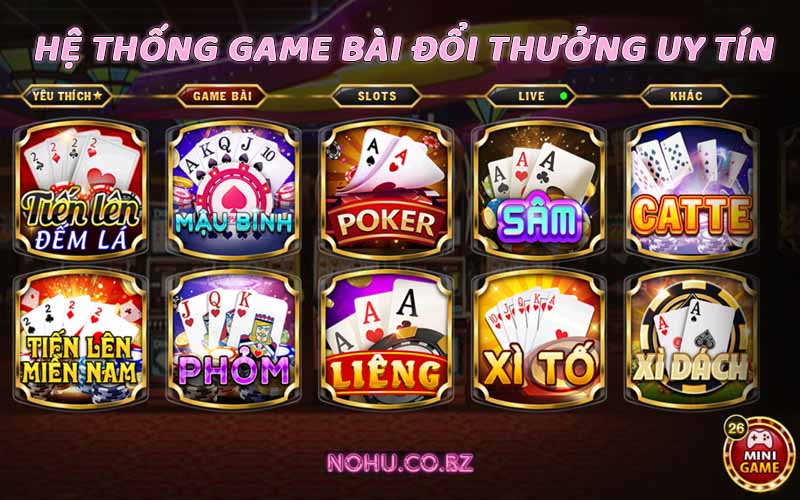 Hệ thống trò chơi Go88 game bài đổi thưởng uy tín và đa dạng