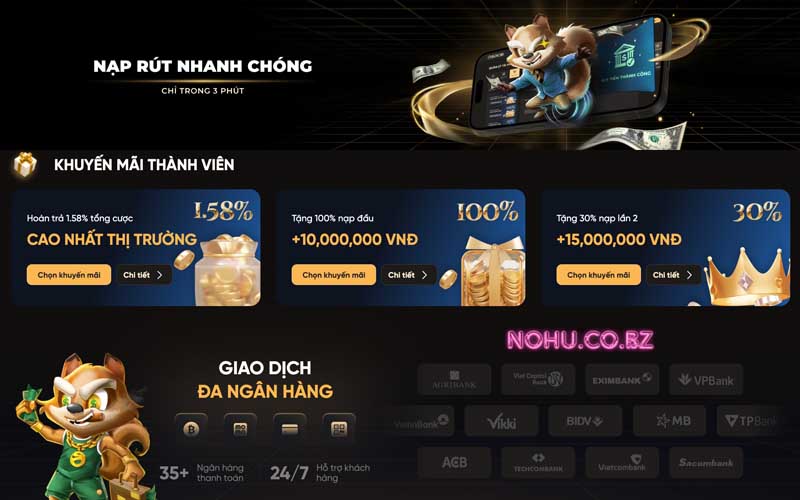 Phương thức thanh toán nhà cái Soc88 áp dụng