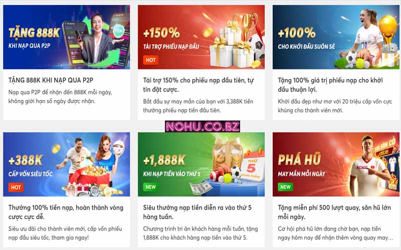 Tổng hợp những khuyến mãi đặc biệt tại Net88